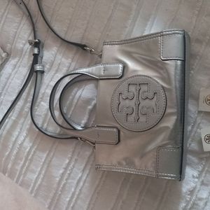Tory burch micro ella crossbody tote
